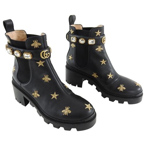 gucci bee boots cheap|gucci star and bee boots.